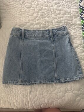 Denim H&M Mini Skirt